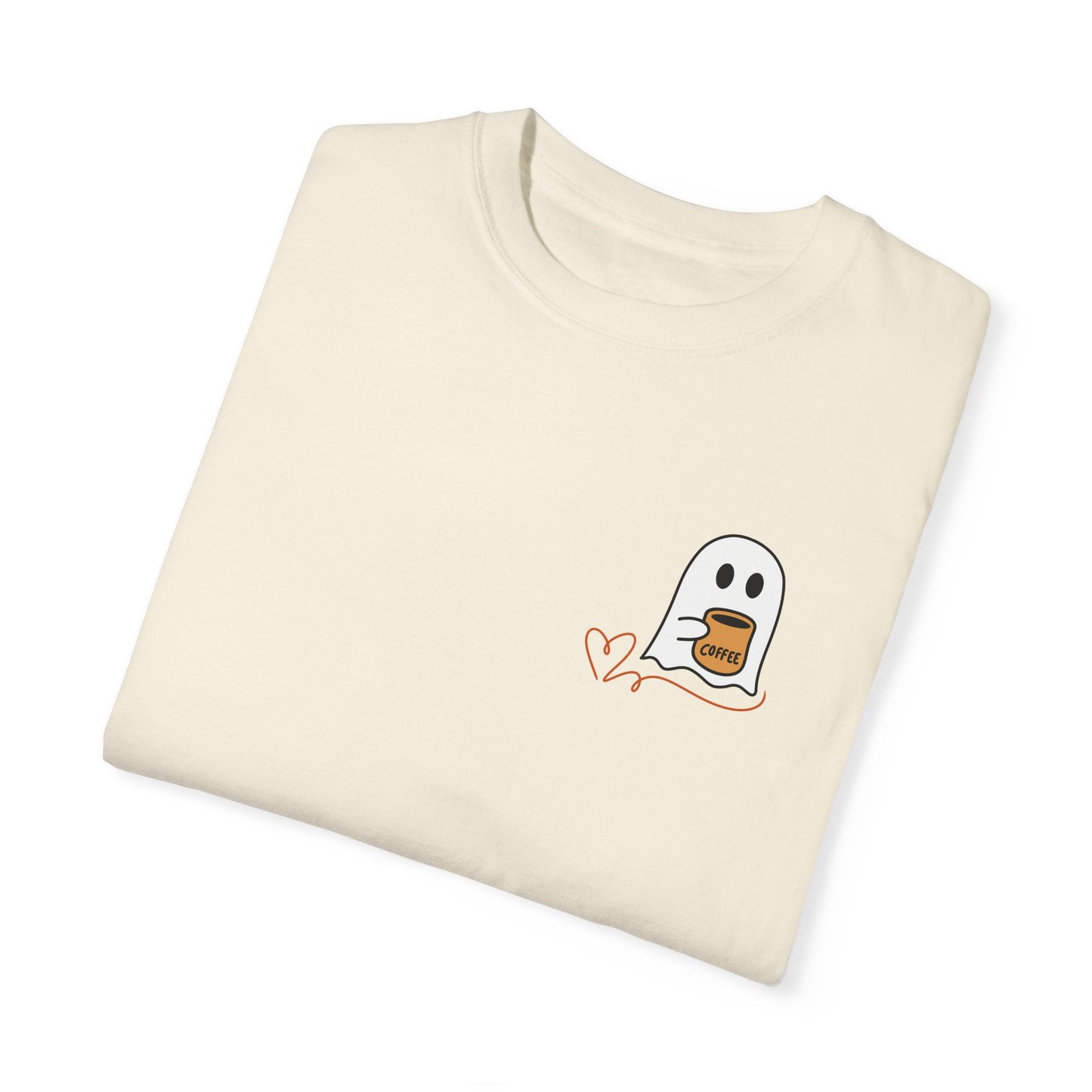Ghost with Coffee T-Shirt