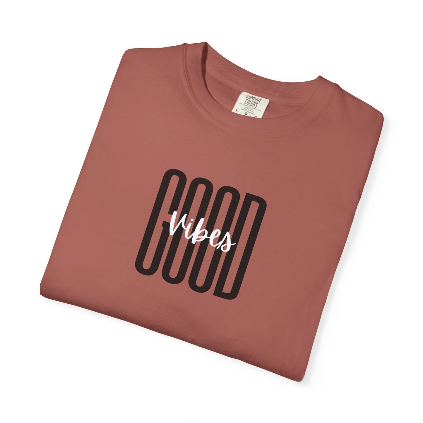 Long Font Good Vibes T-Shirt