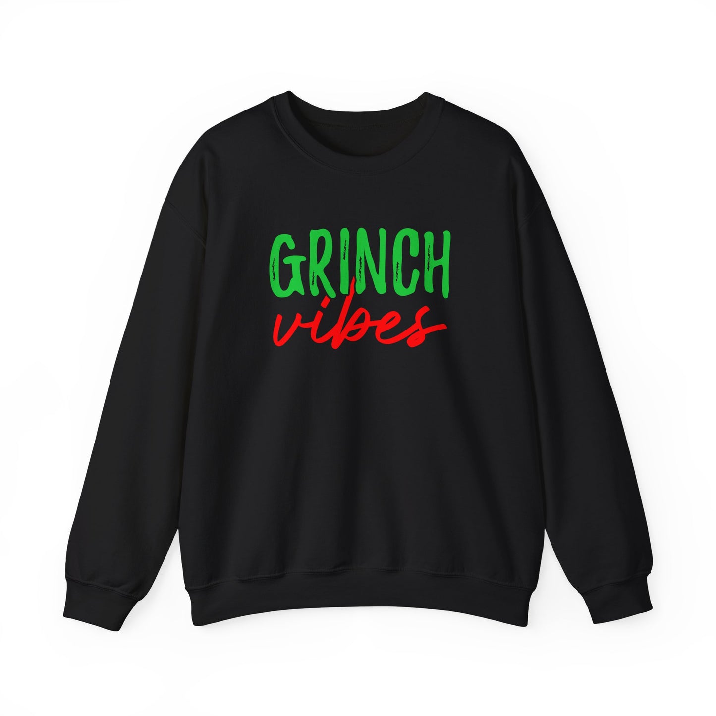 Grinch Vibes Crewneck Sweatshirt