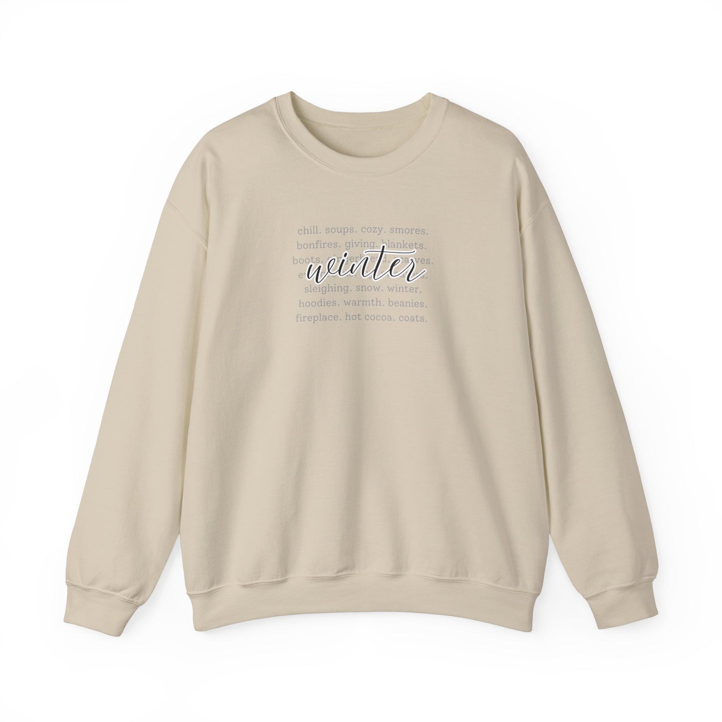 Winter Activities Crewneck Sweatshirt
