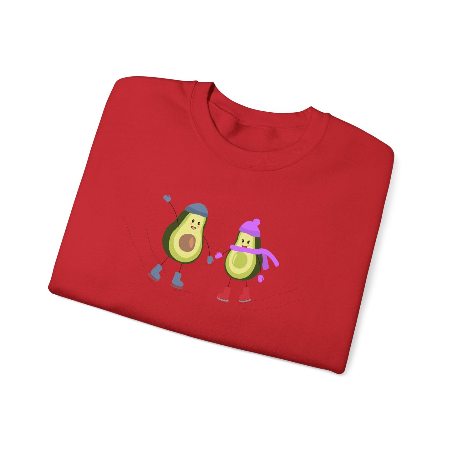 Skating Avocados Crewneck Sweatshirt