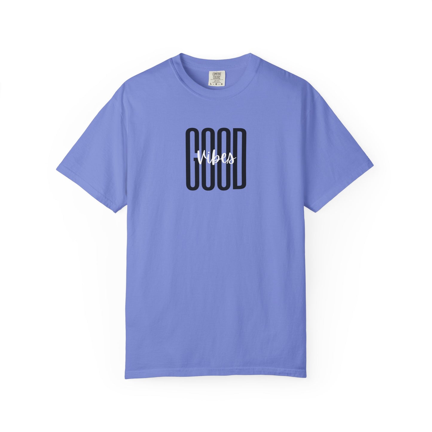Long Font Good Vibes T-Shirt