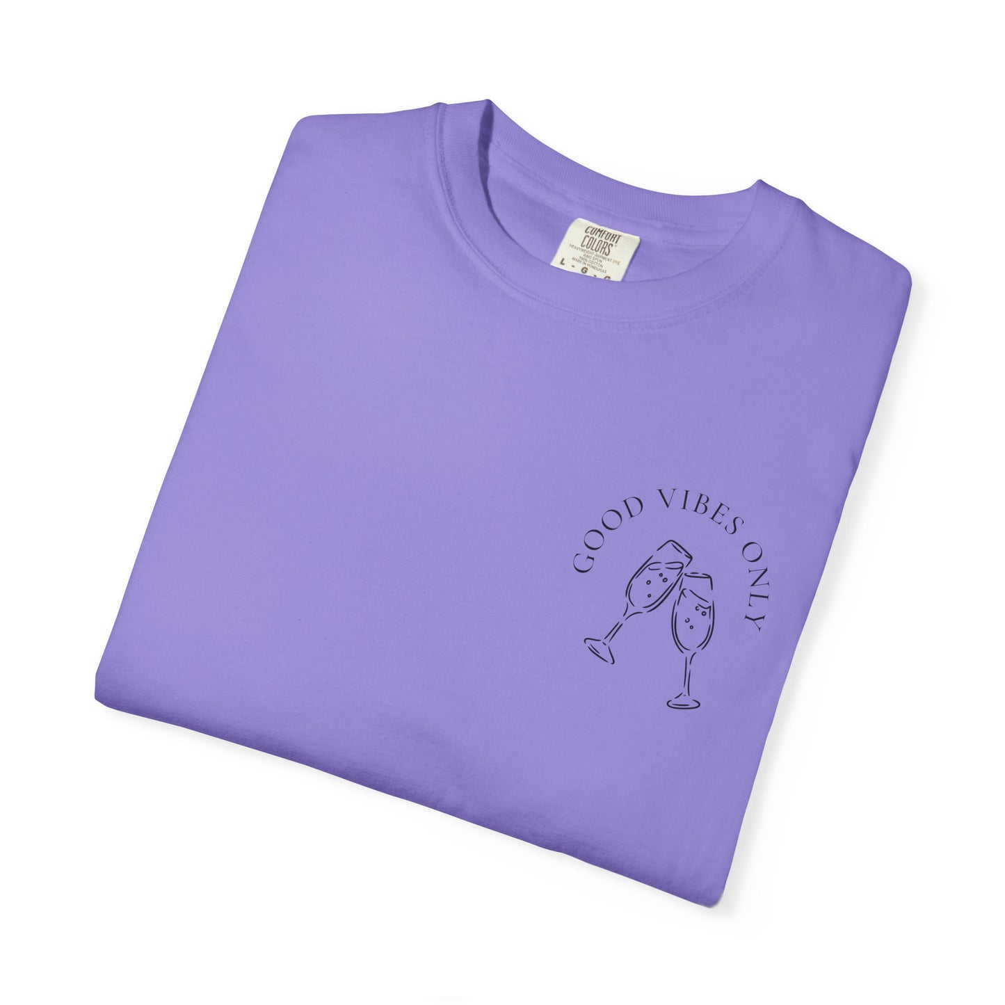 Good Vibes Champagne T-Shirt