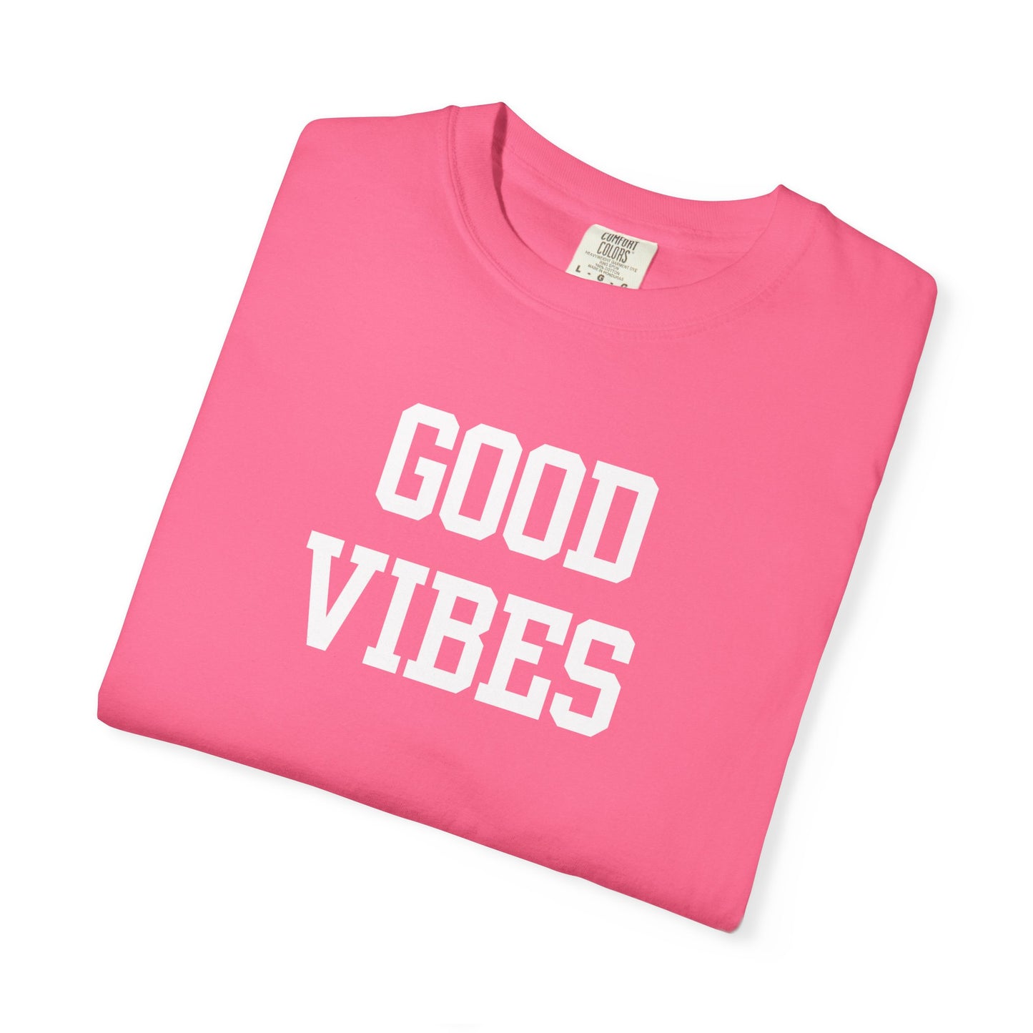 Good Vibes Varsity Letters T-Shirt