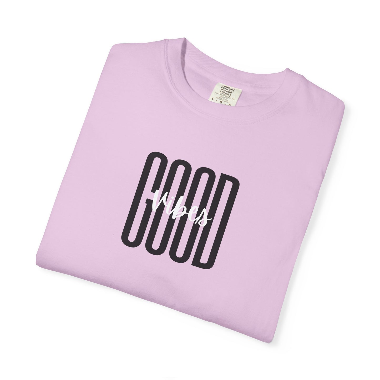 Long Font Good Vibes T-Shirt