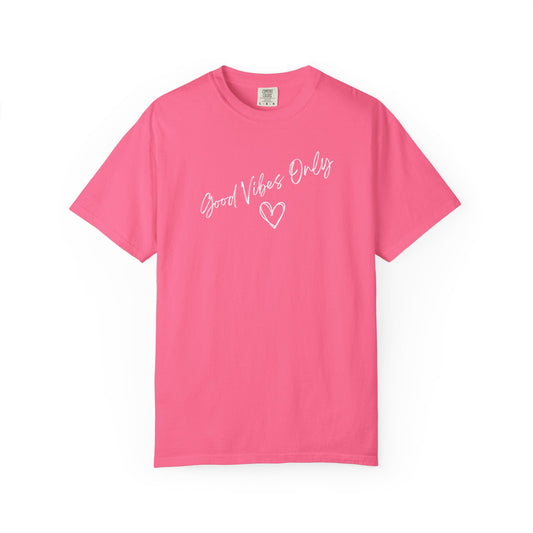 Good Vibes Only Heart T-Shirt