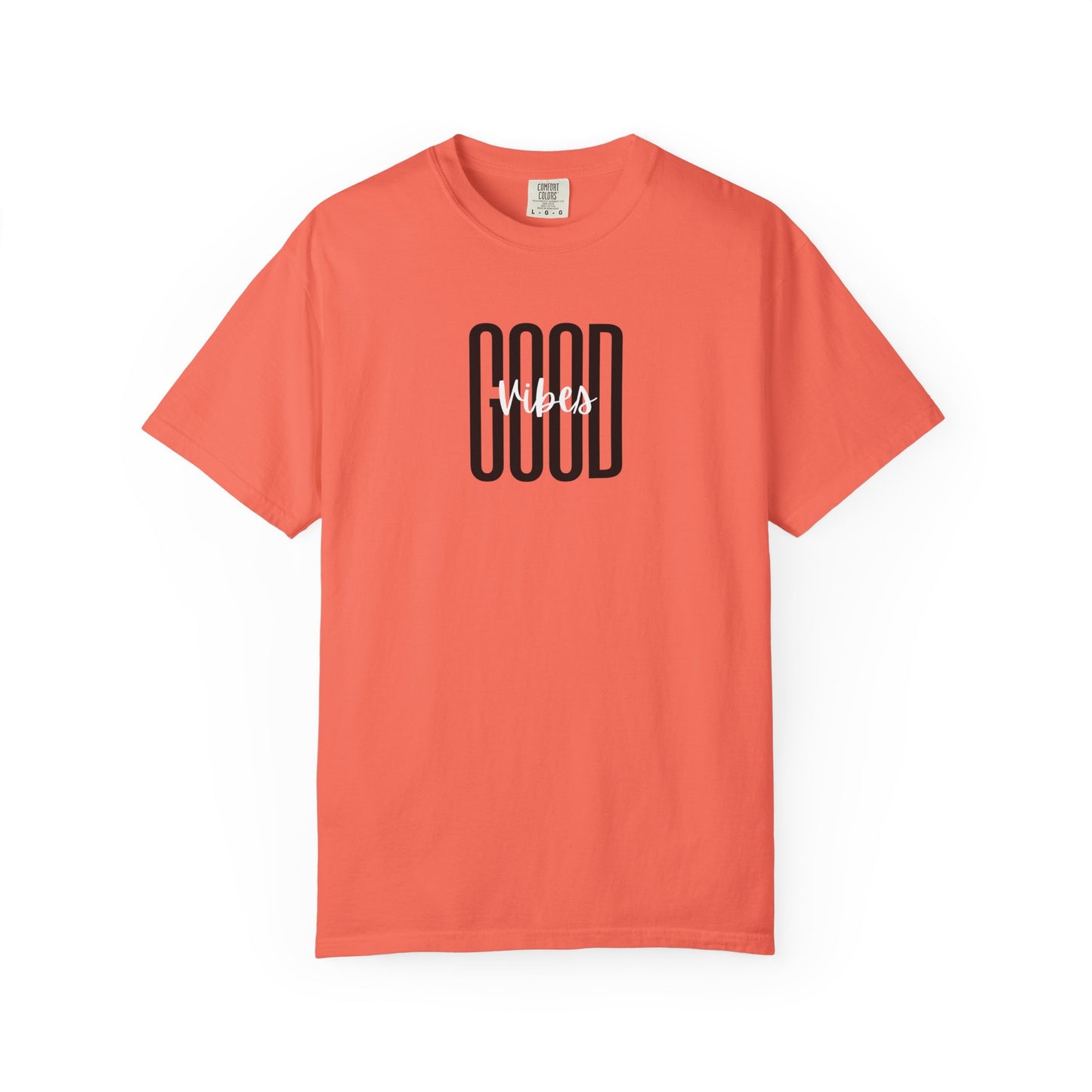 Long Font Good Vibes T-Shirt