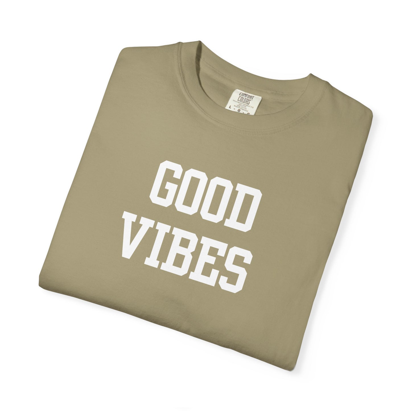 Good Vibes Varsity Letters T-Shirt