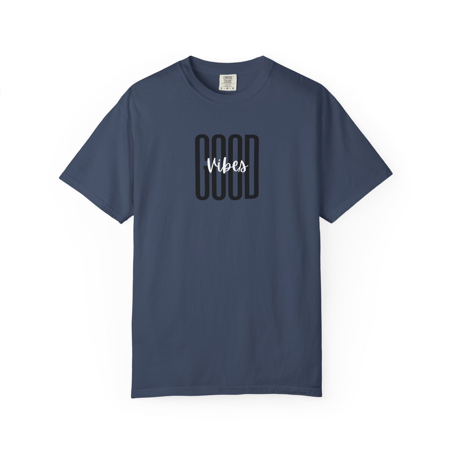 Long Font Good Vibes T-Shirt