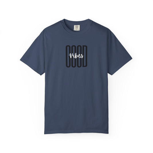 Long Font Good Vibes T-Shirt