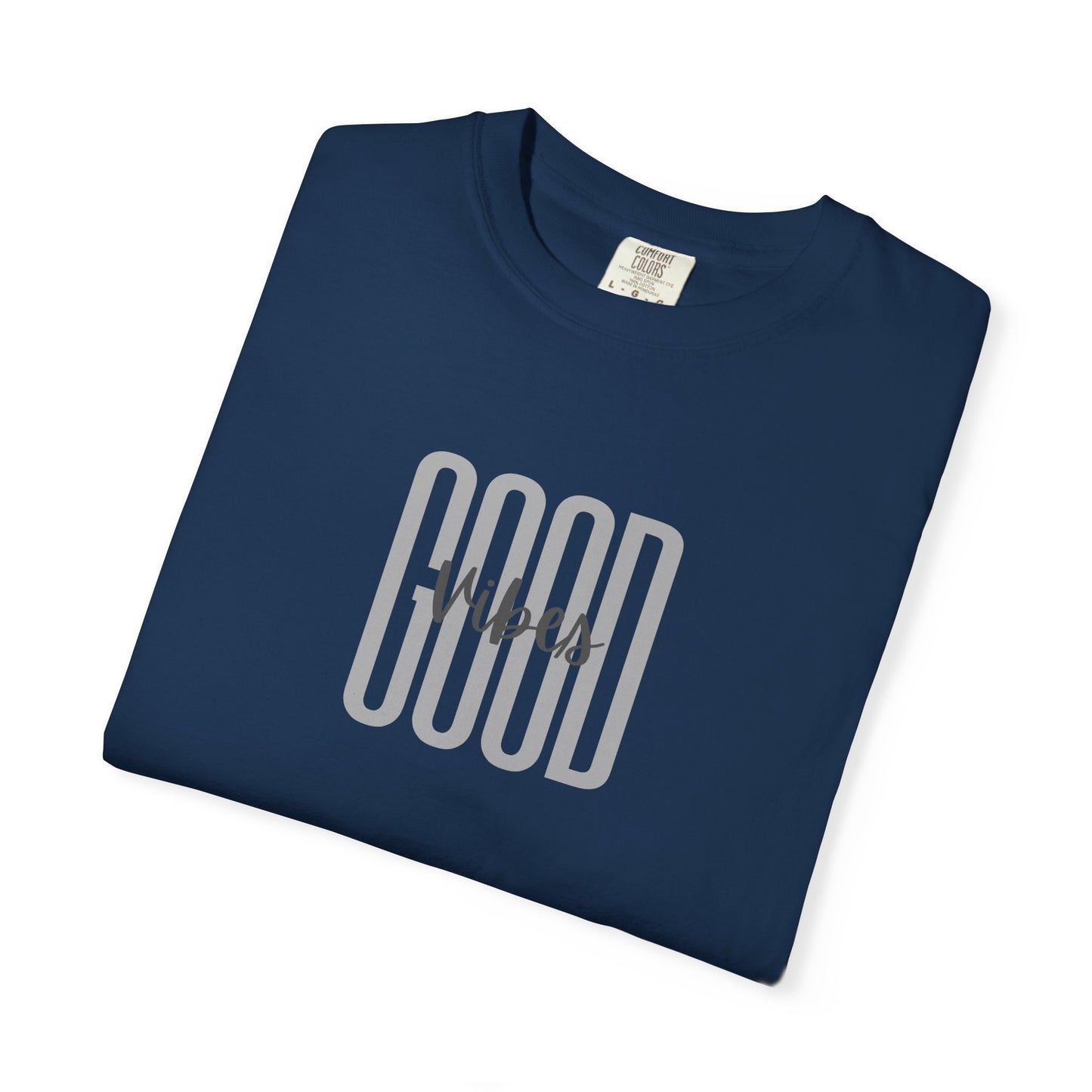 Long Font Good Vibes T-Shirt