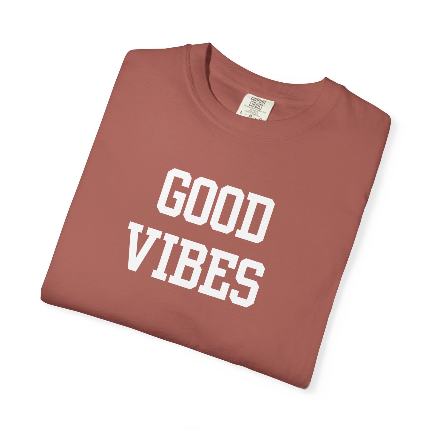 Good Vibes Varsity Letters T-Shirt