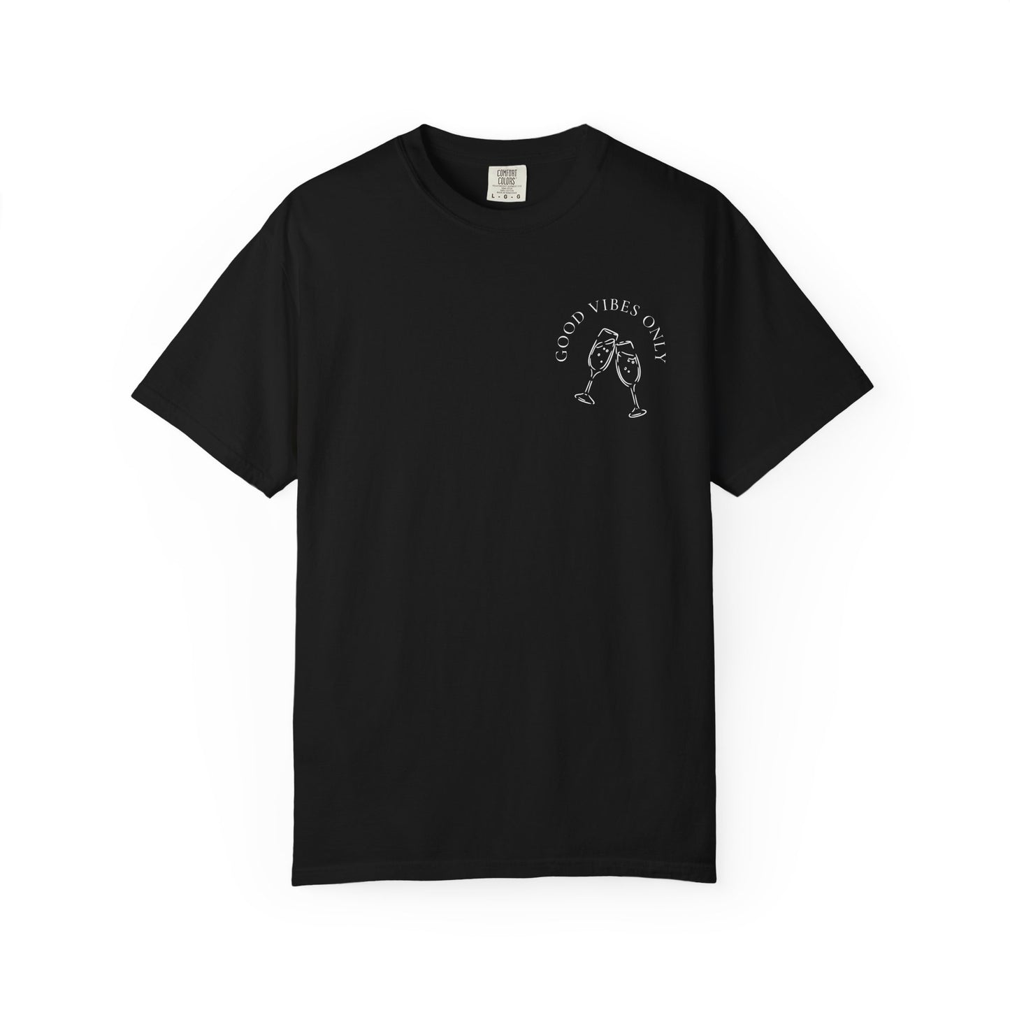Good Vibes Champagne T-Shirt