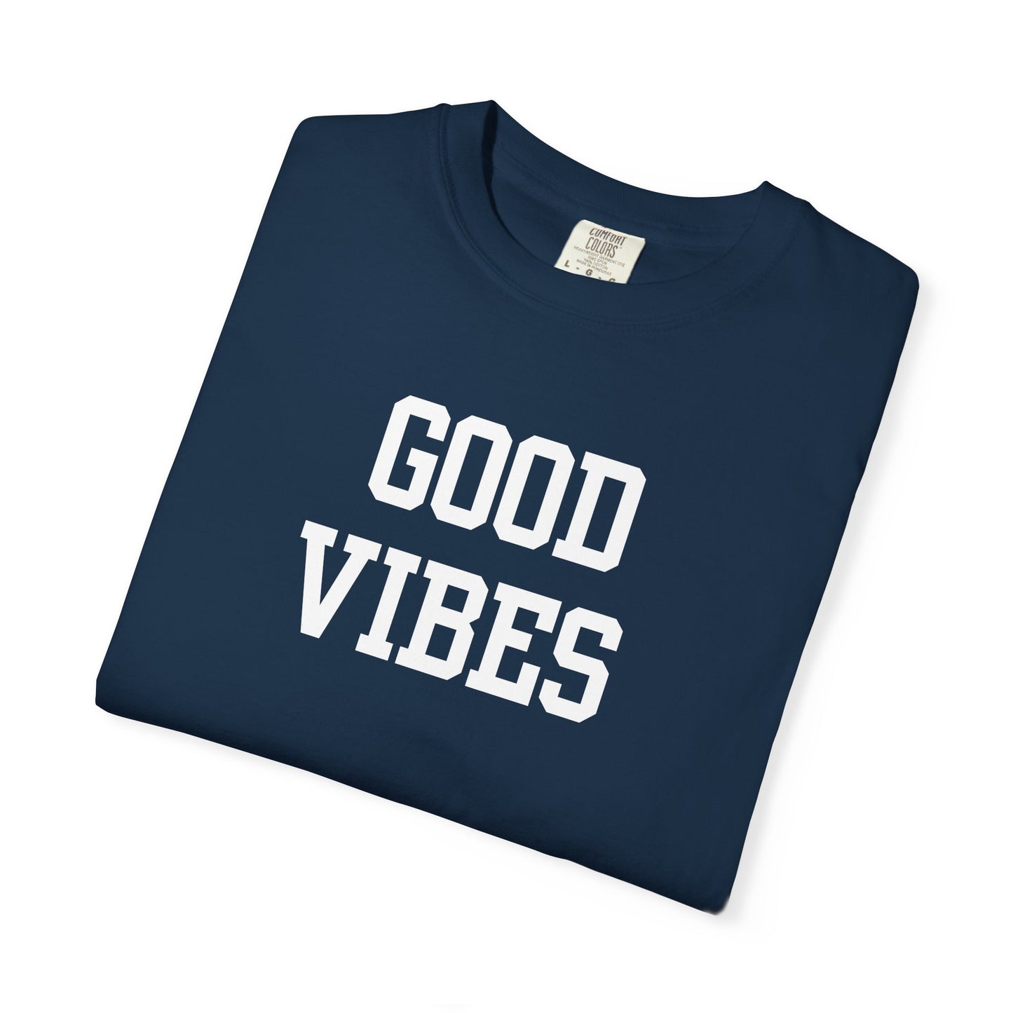 Good Vibes Varsity Letters T-Shirt