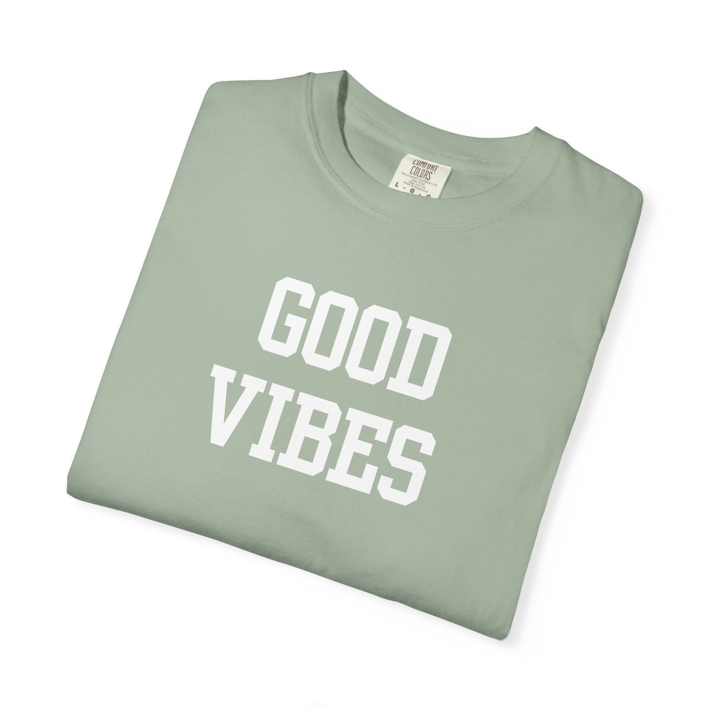 Good Vibes Varsity Letters T-Shirt