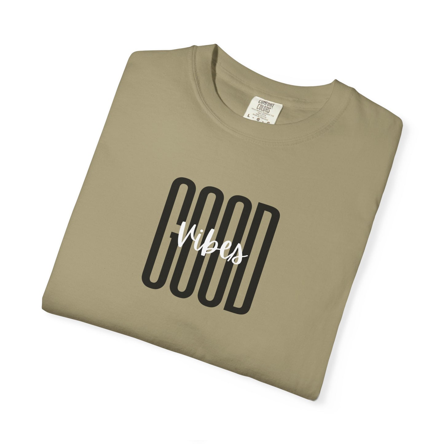 Long Font Good Vibes T-Shirt