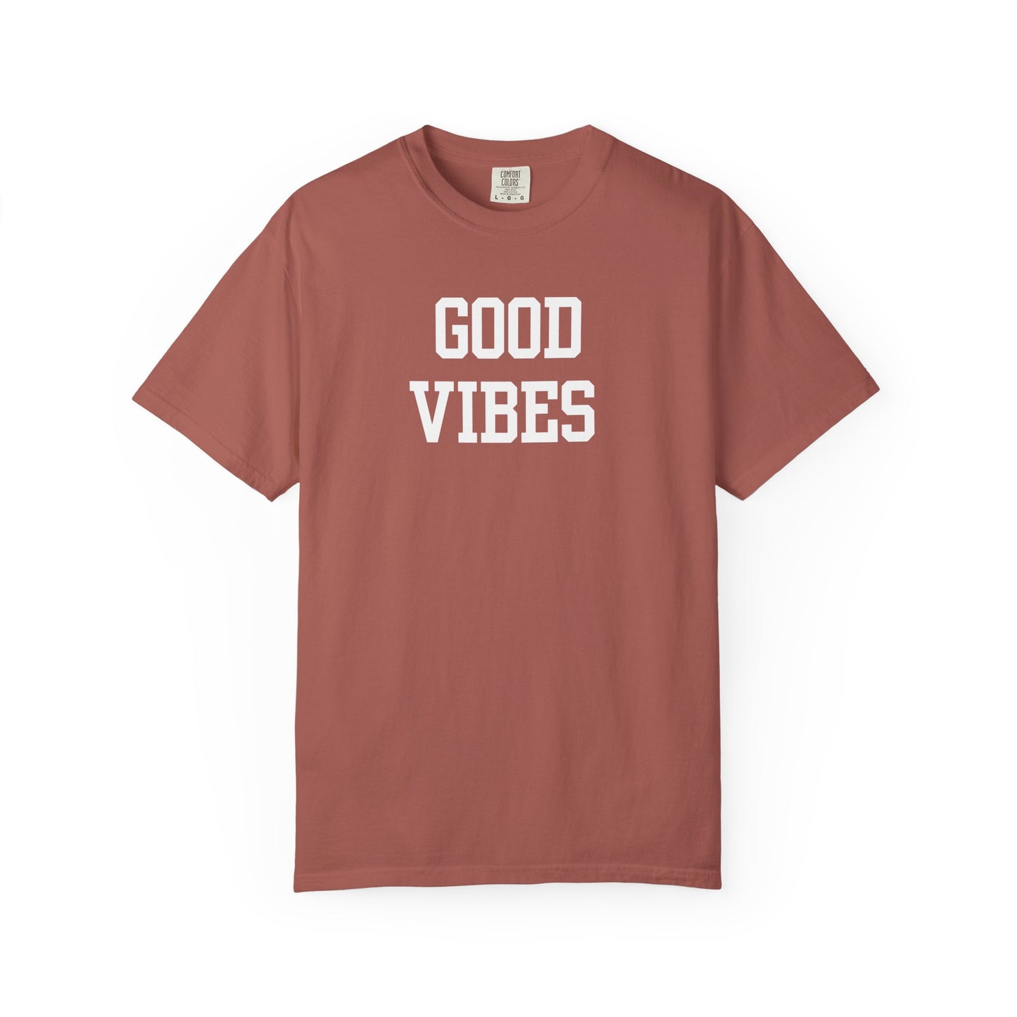 Good Vibes Varsity Letters T-Shirt