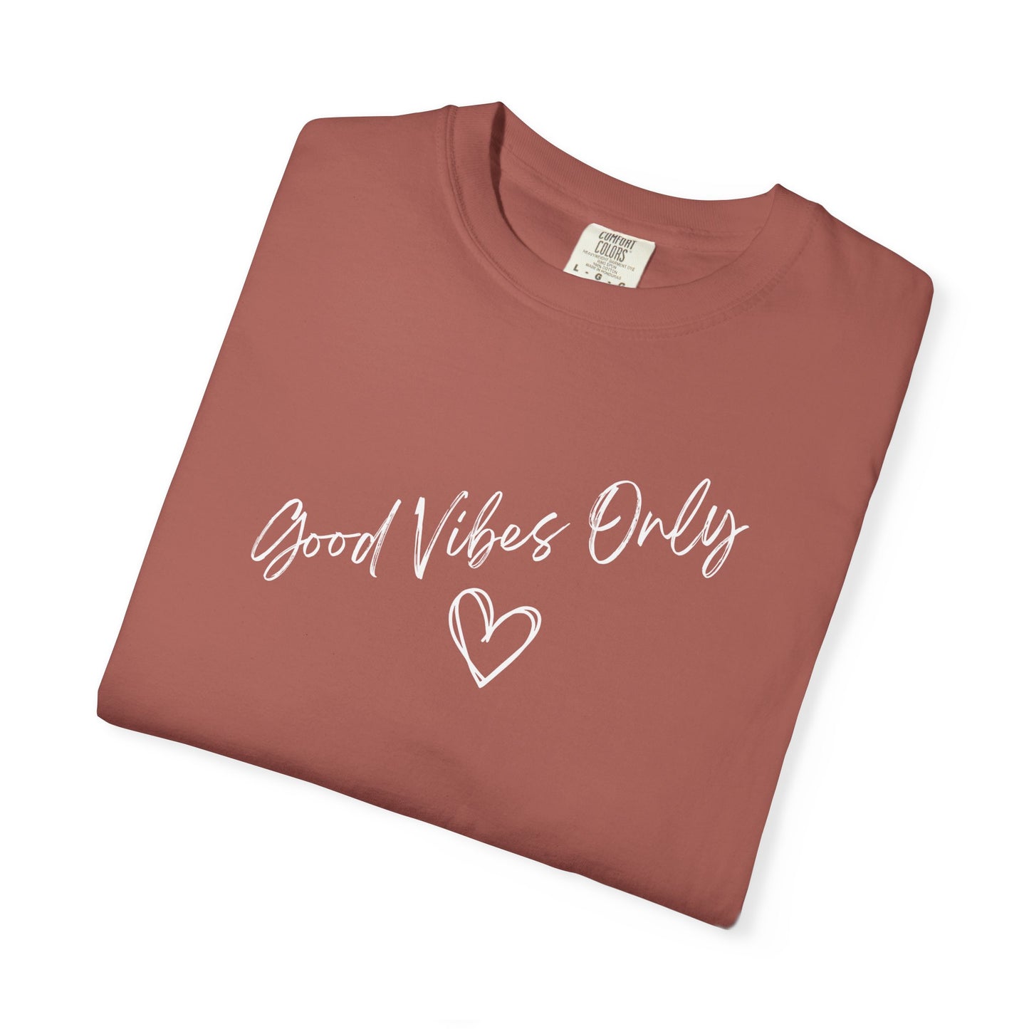 Good Vibes Only Heart T-Shirt