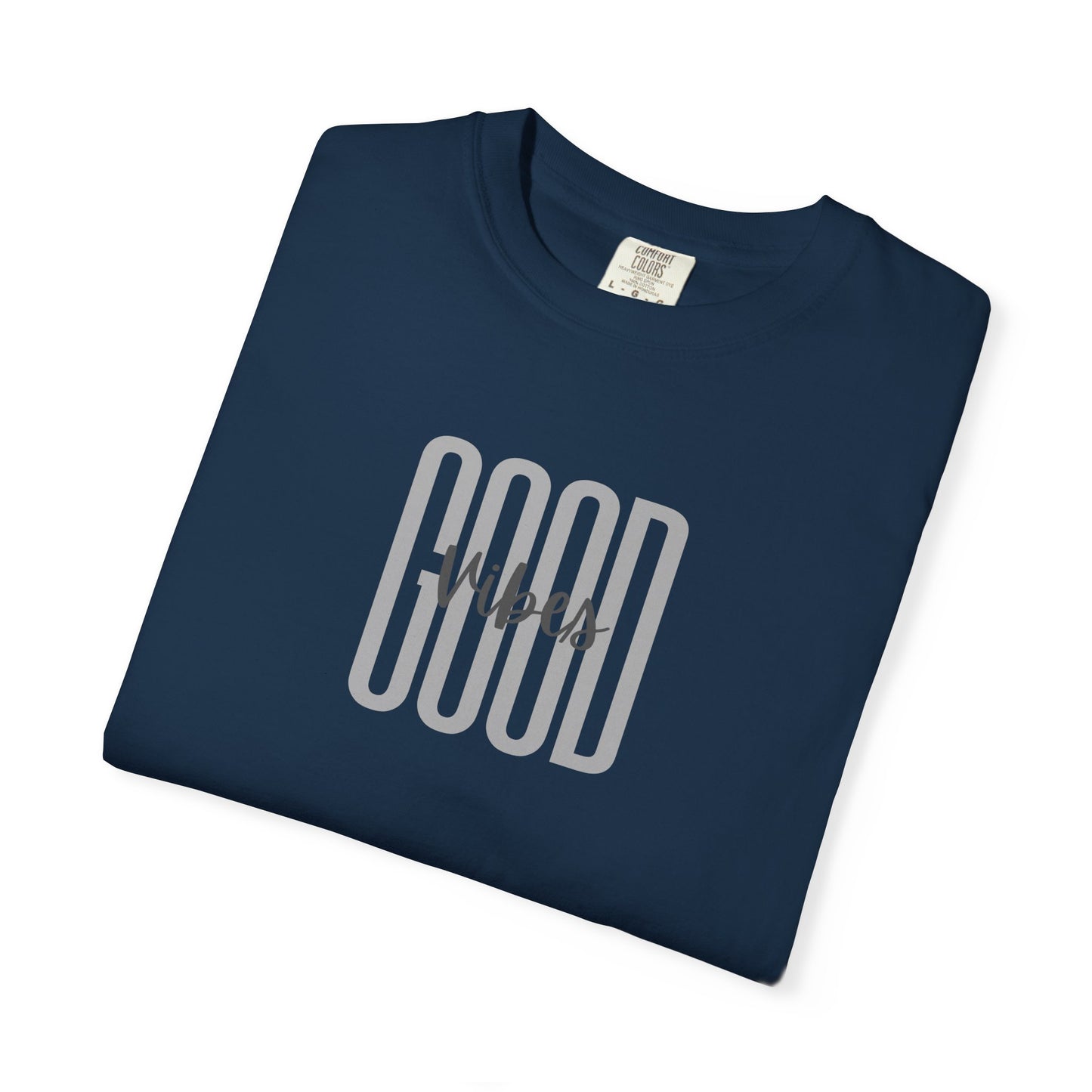 Long Font Good Vibes T-Shirt