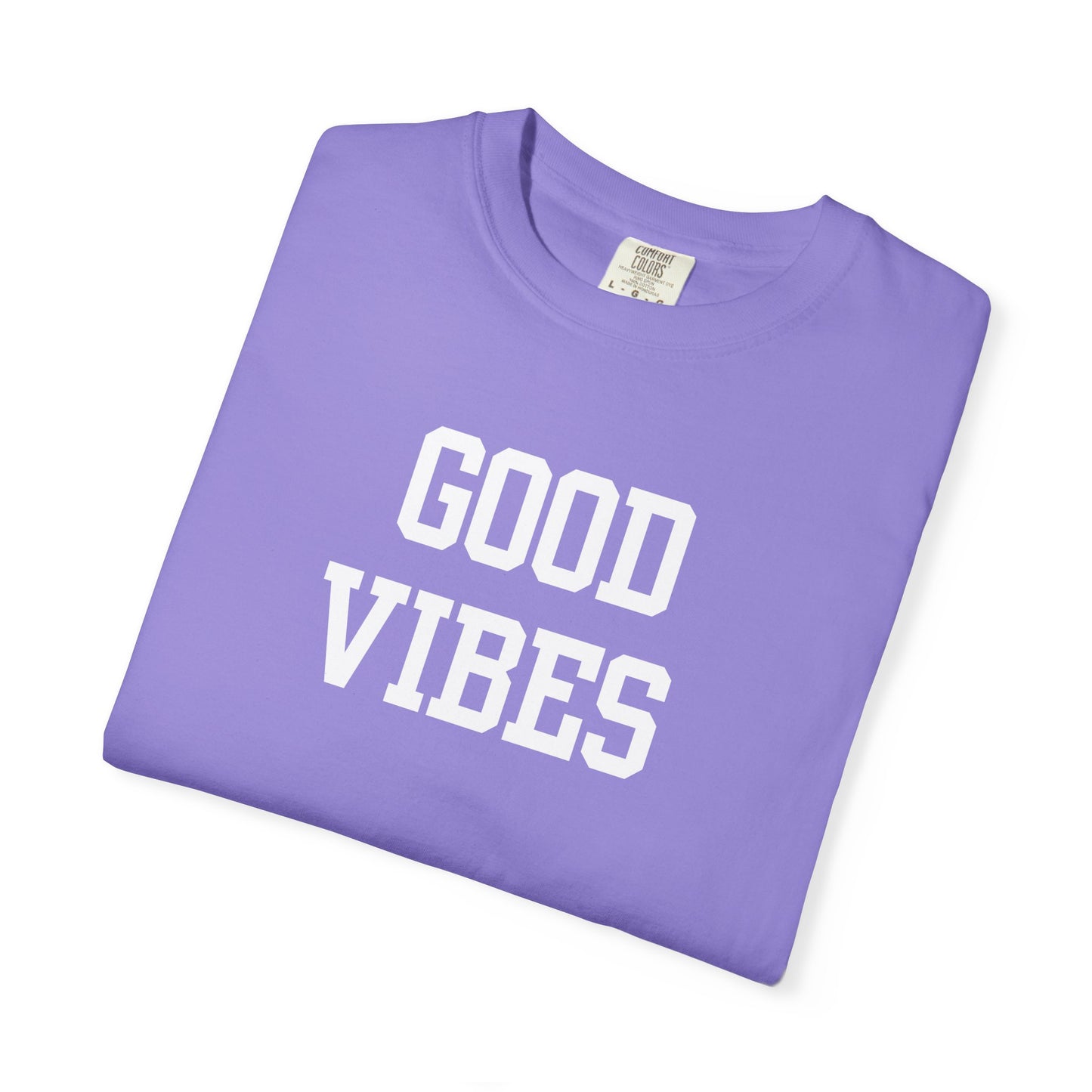 Good Vibes Varsity Letters T-Shirt