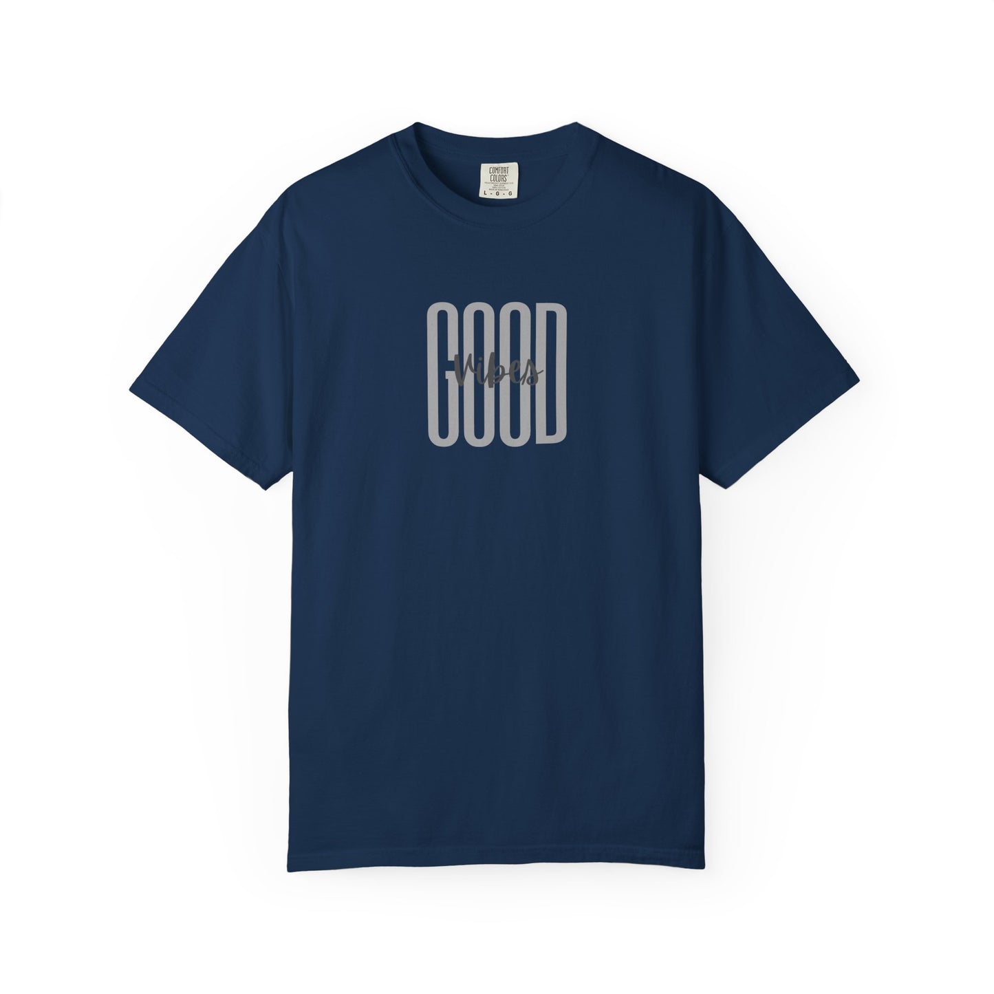 Long Font Good Vibes T-Shirt