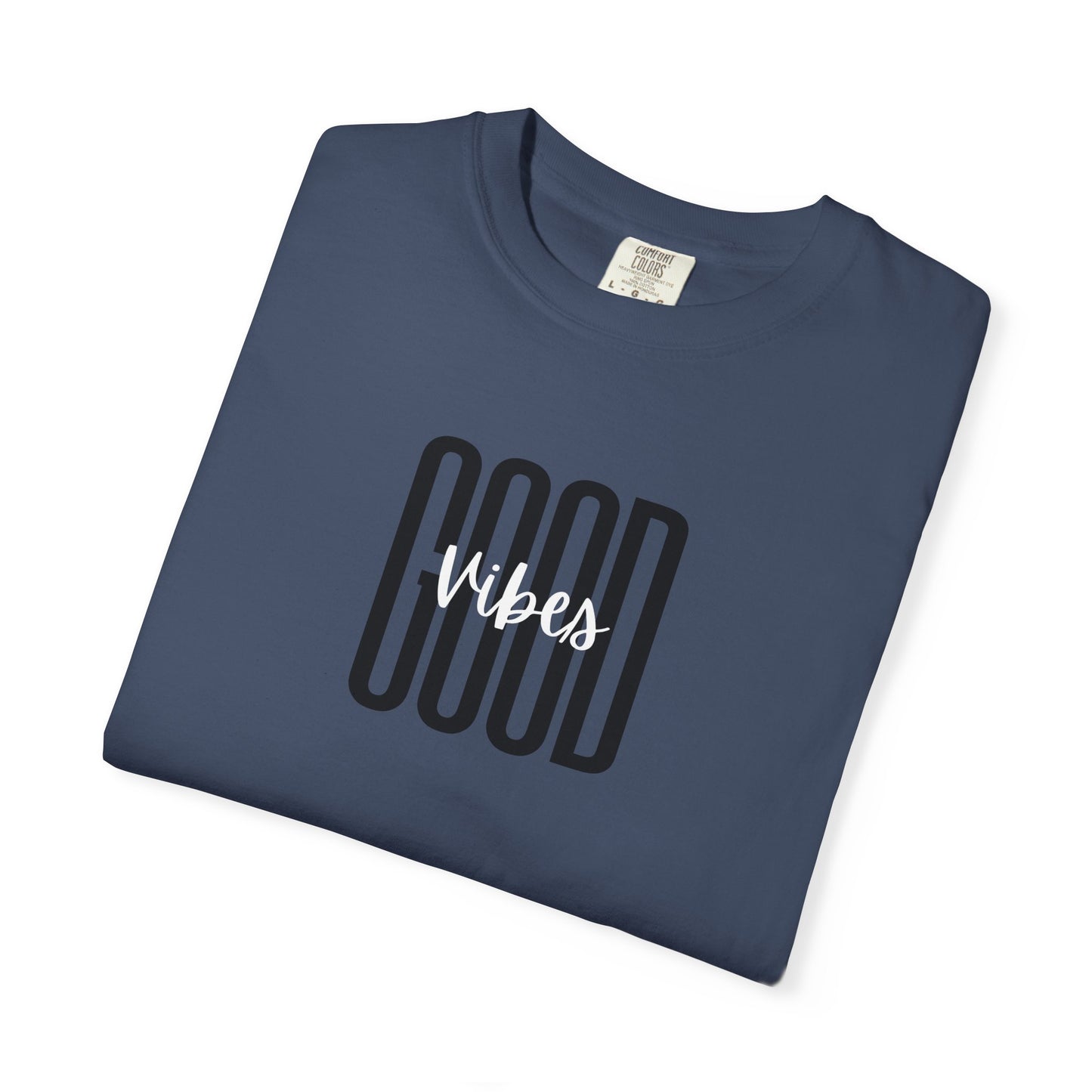 Long Font Good Vibes T-Shirt