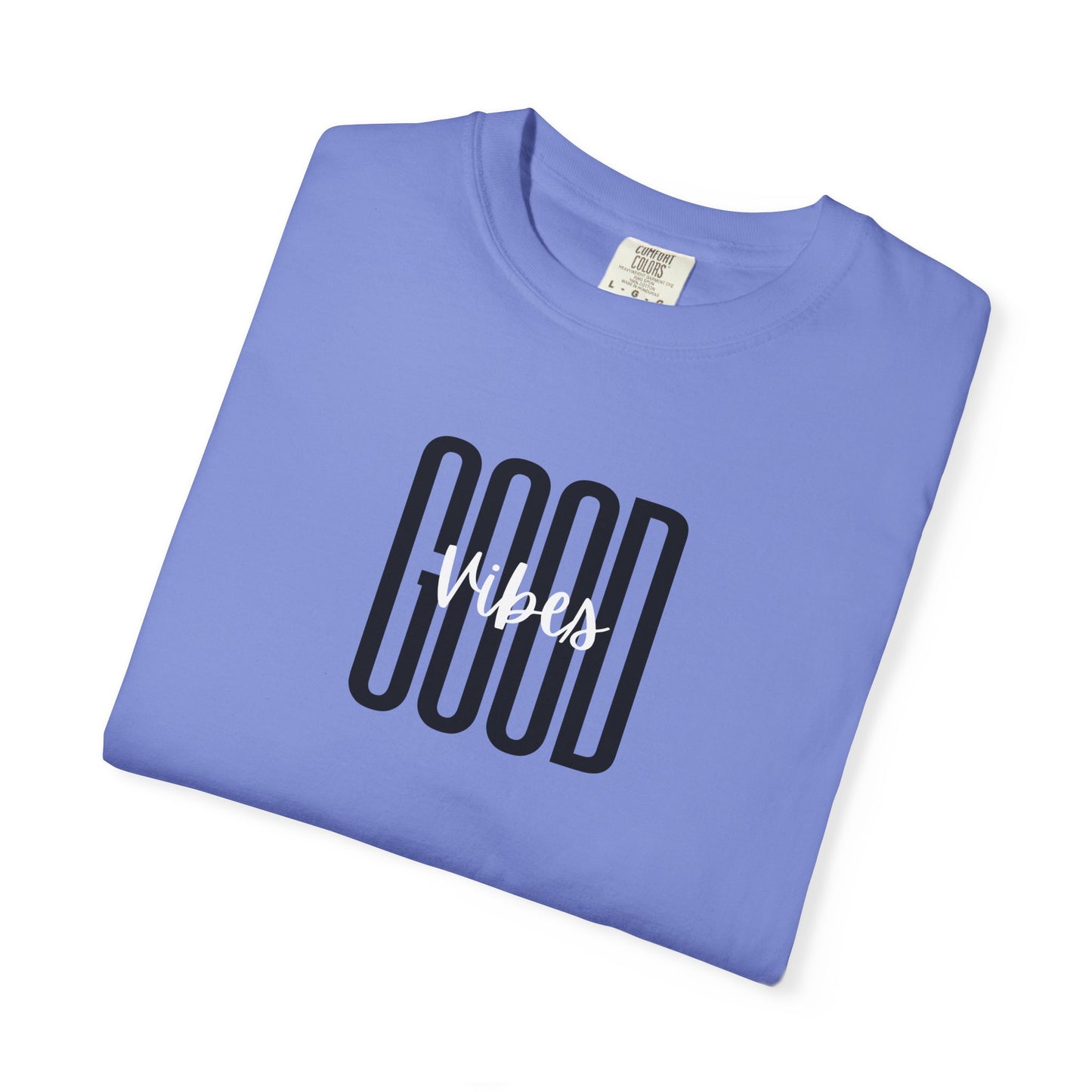 Long Font Good Vibes T-Shirt