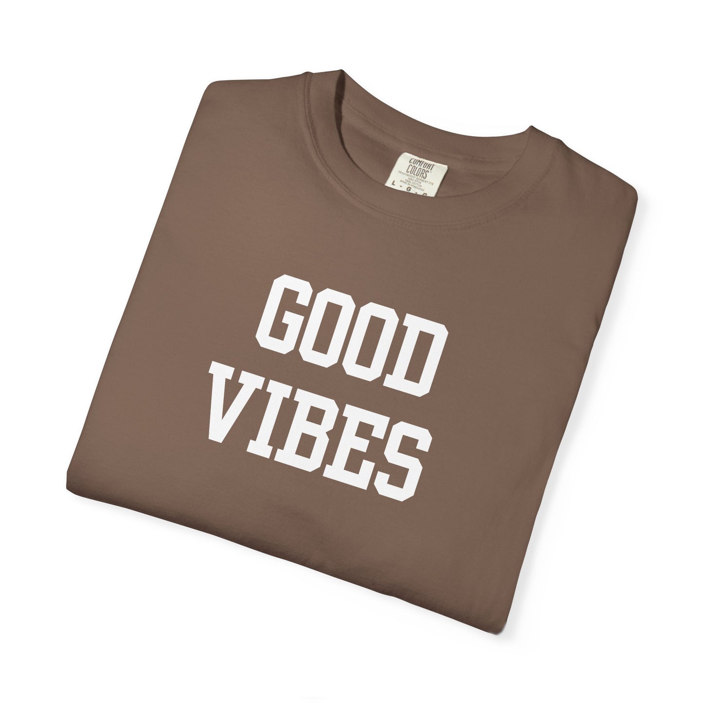 Good Vibes Varsity Letters T-Shirt