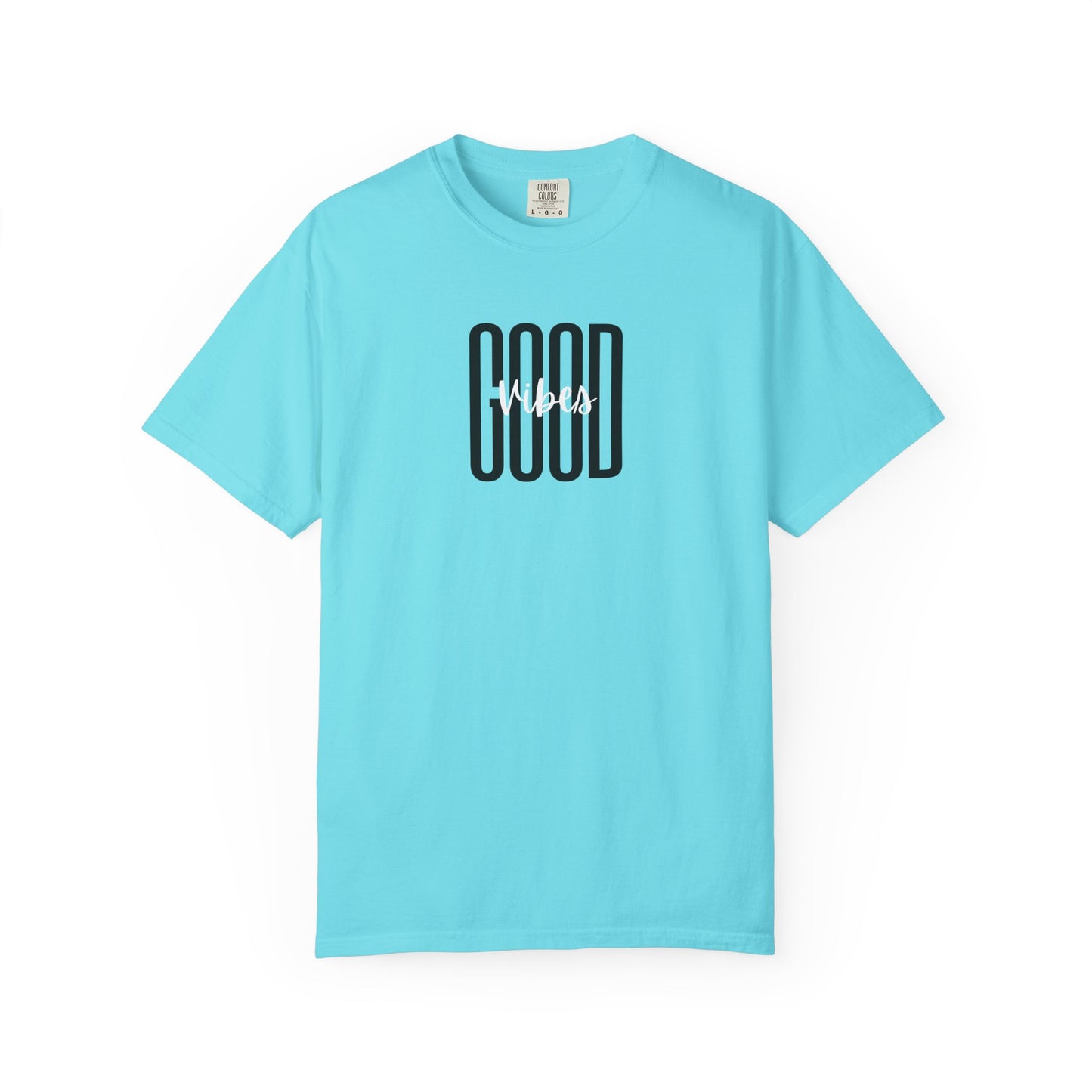 Long Font Good Vibes T-Shirt