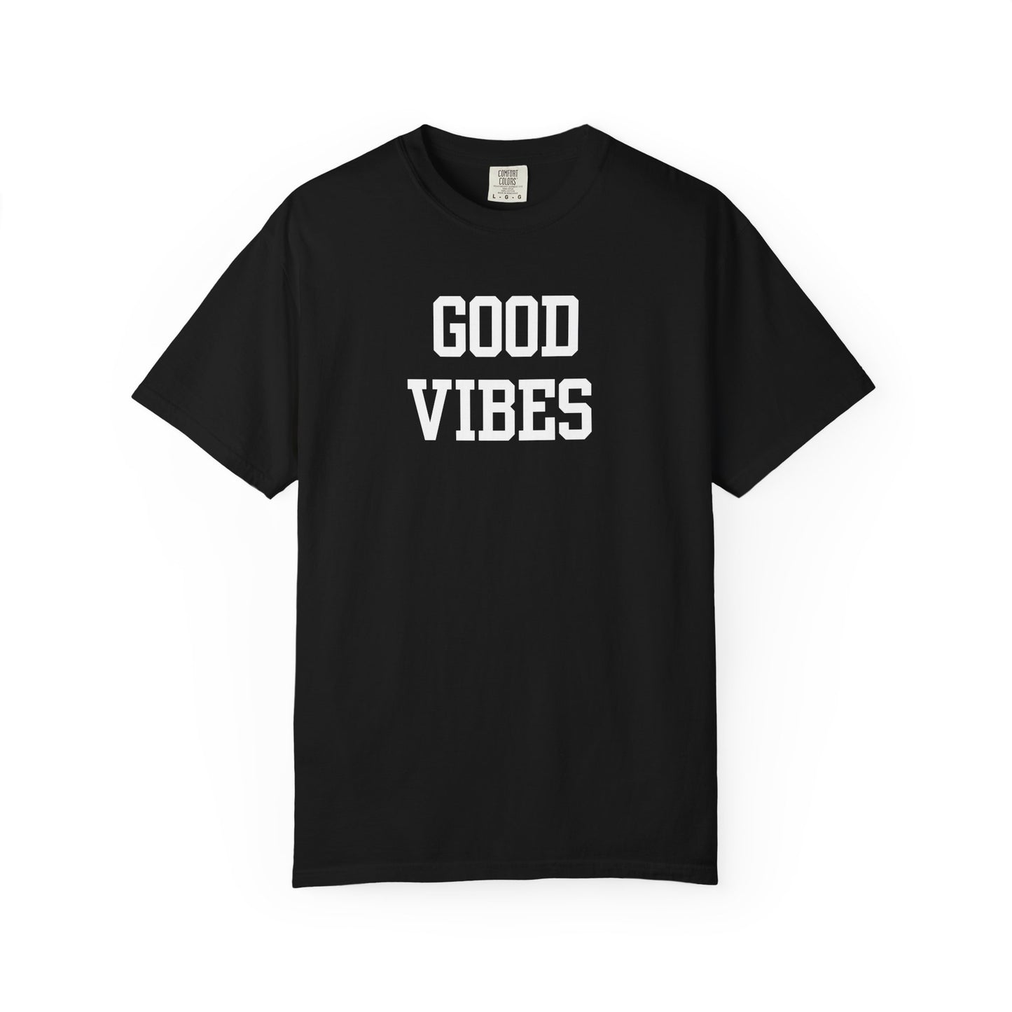 Good Vibes Varsity Letters T-Shirt