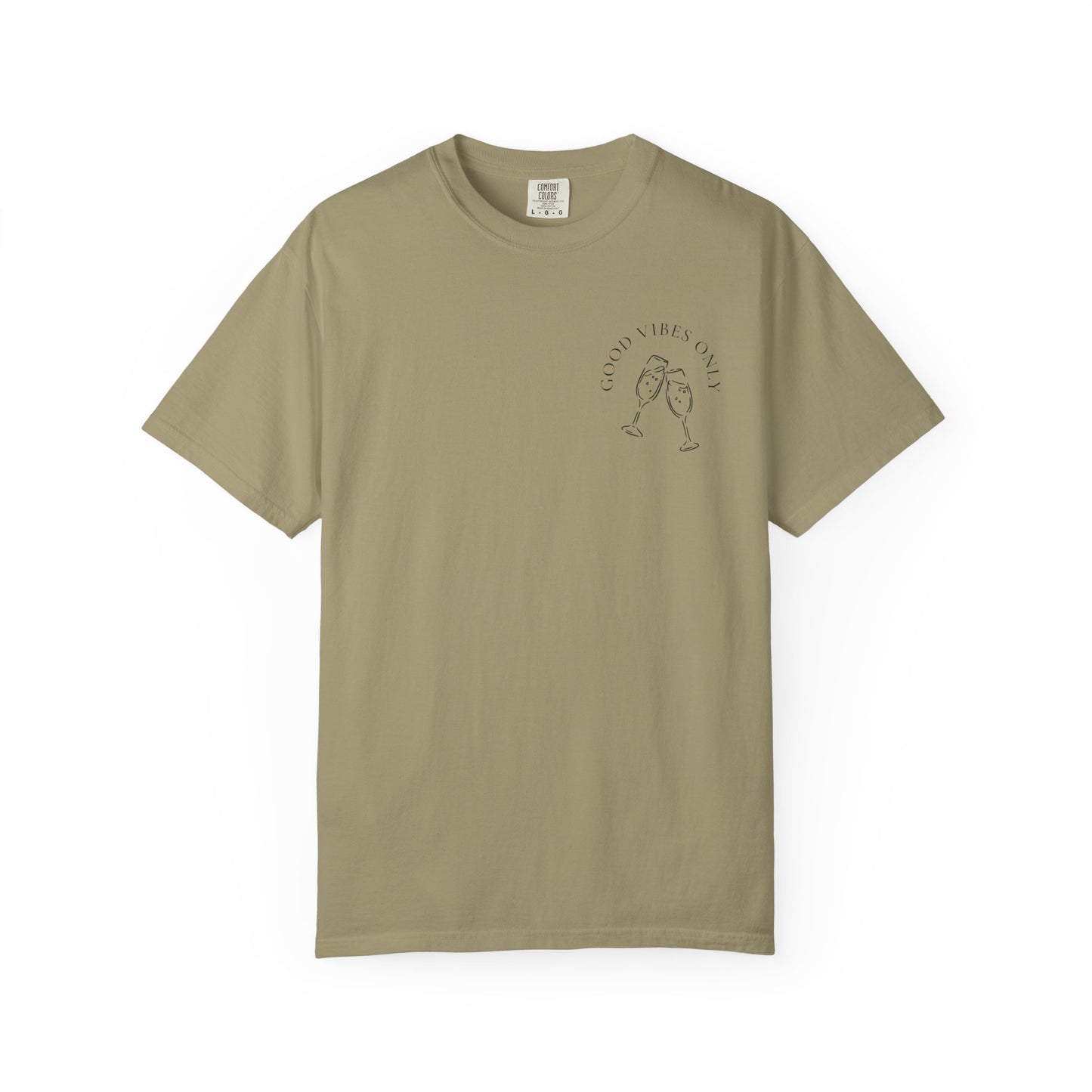 Good Vibes Champagne T-Shirt