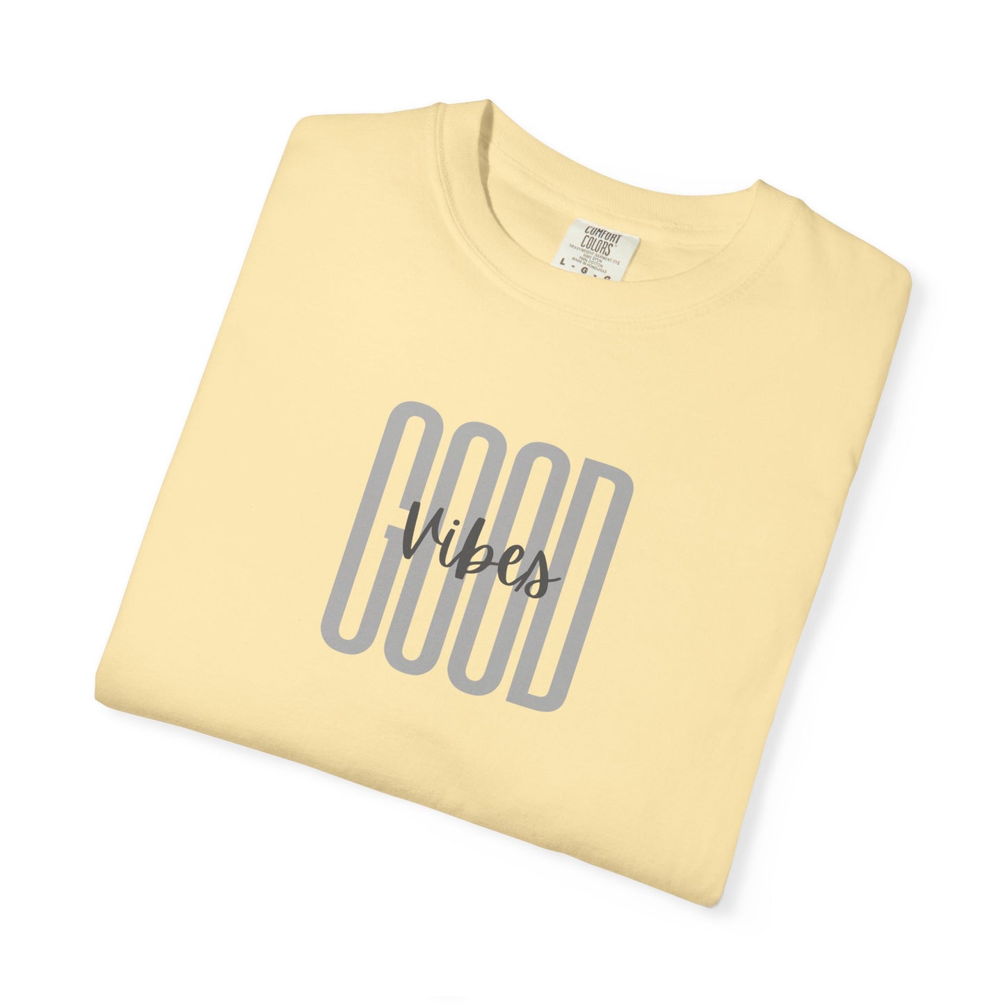 Long Font Good Vibes T-Shirt