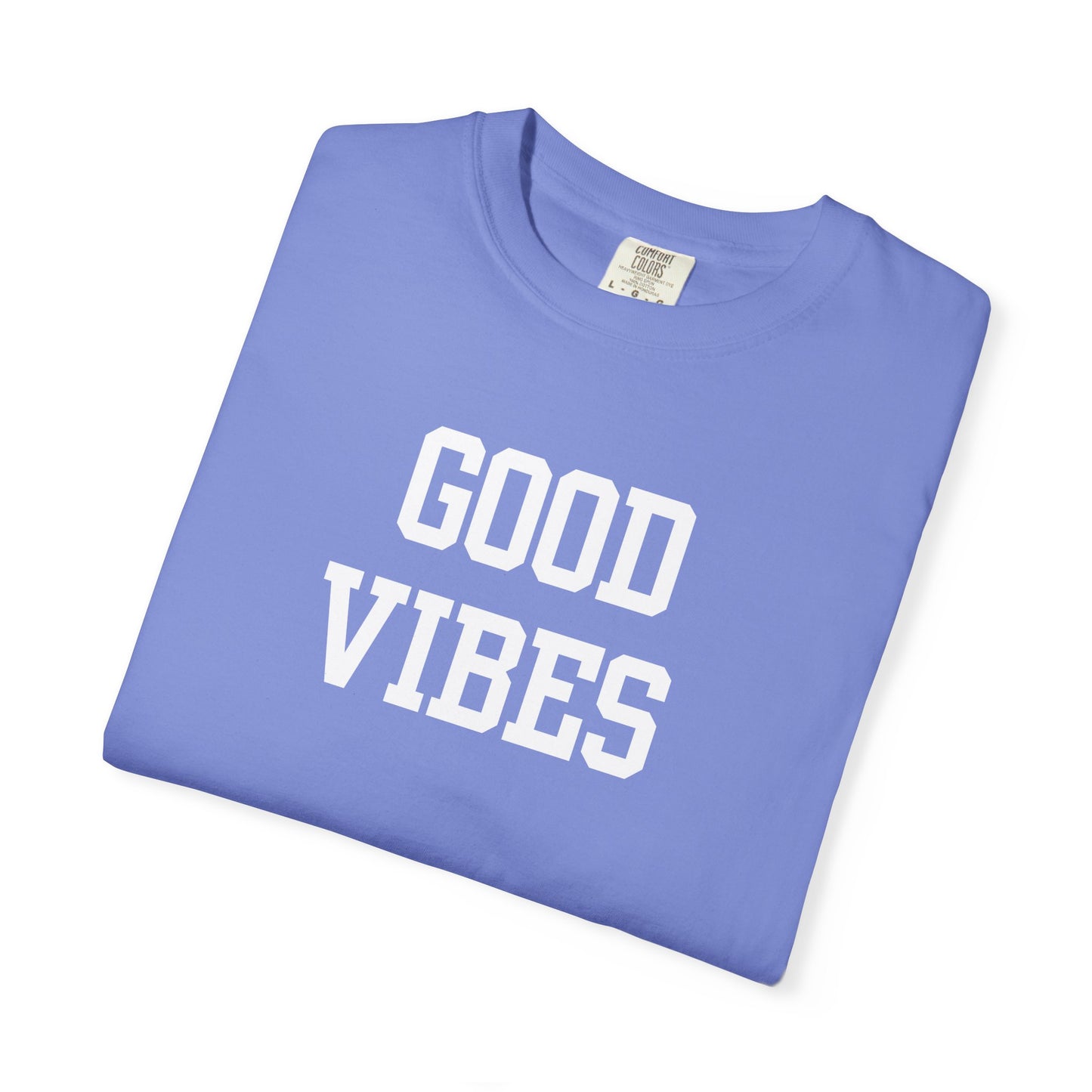 Good Vibes Varsity Letters T-Shirt