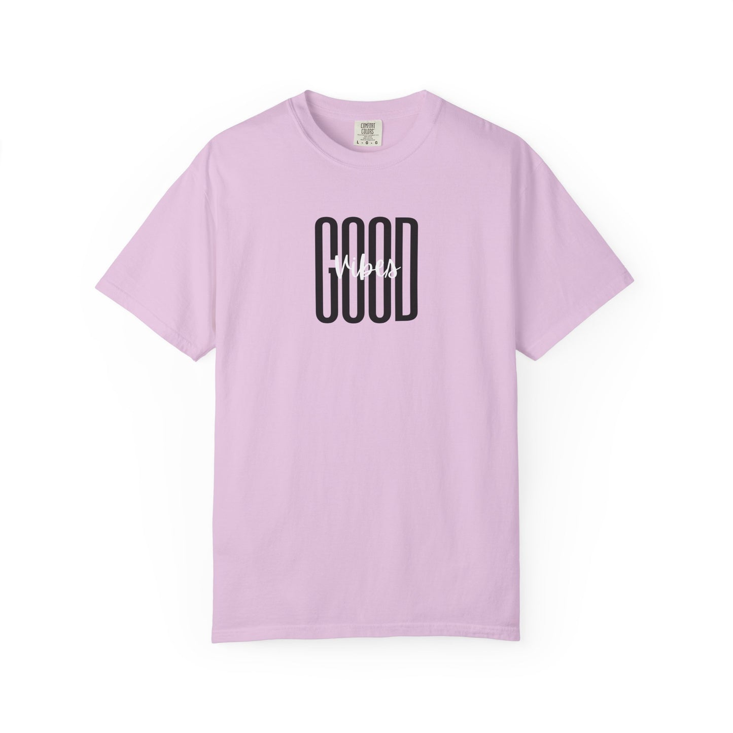 Long Font Good Vibes T-Shirt