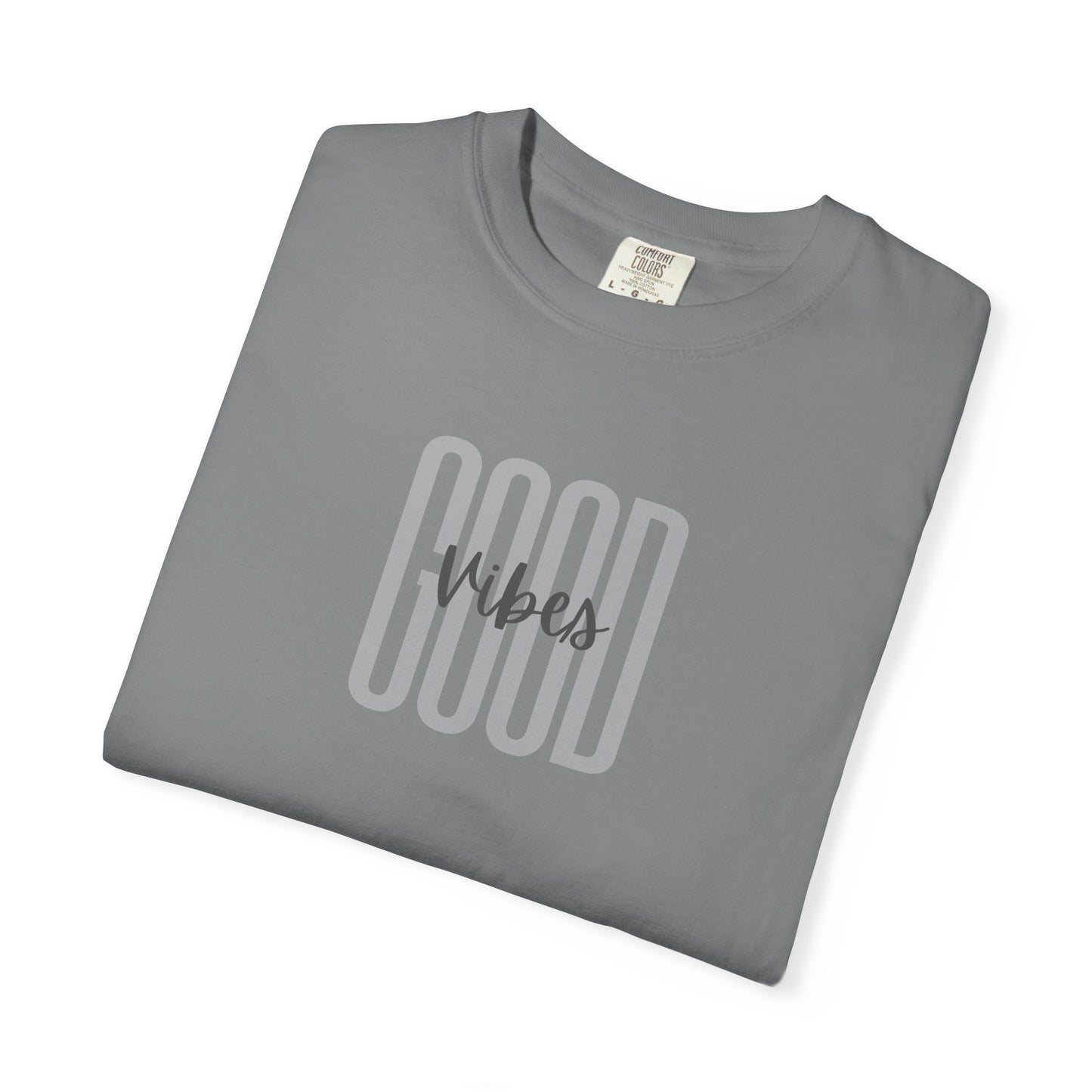 Long Font Good Vibes T-Shirt