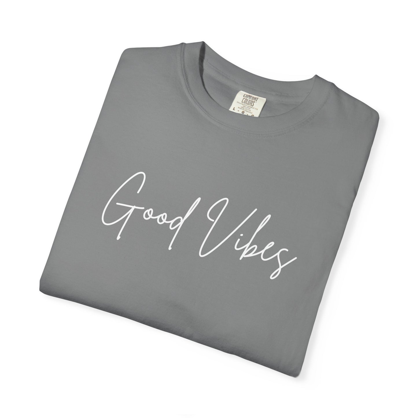 Good Vibes Cursive T-Shirt