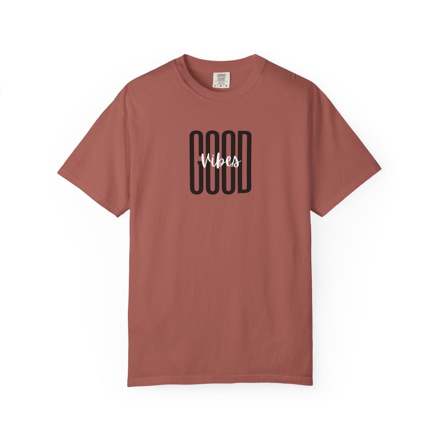 Long Font Good Vibes T-Shirt