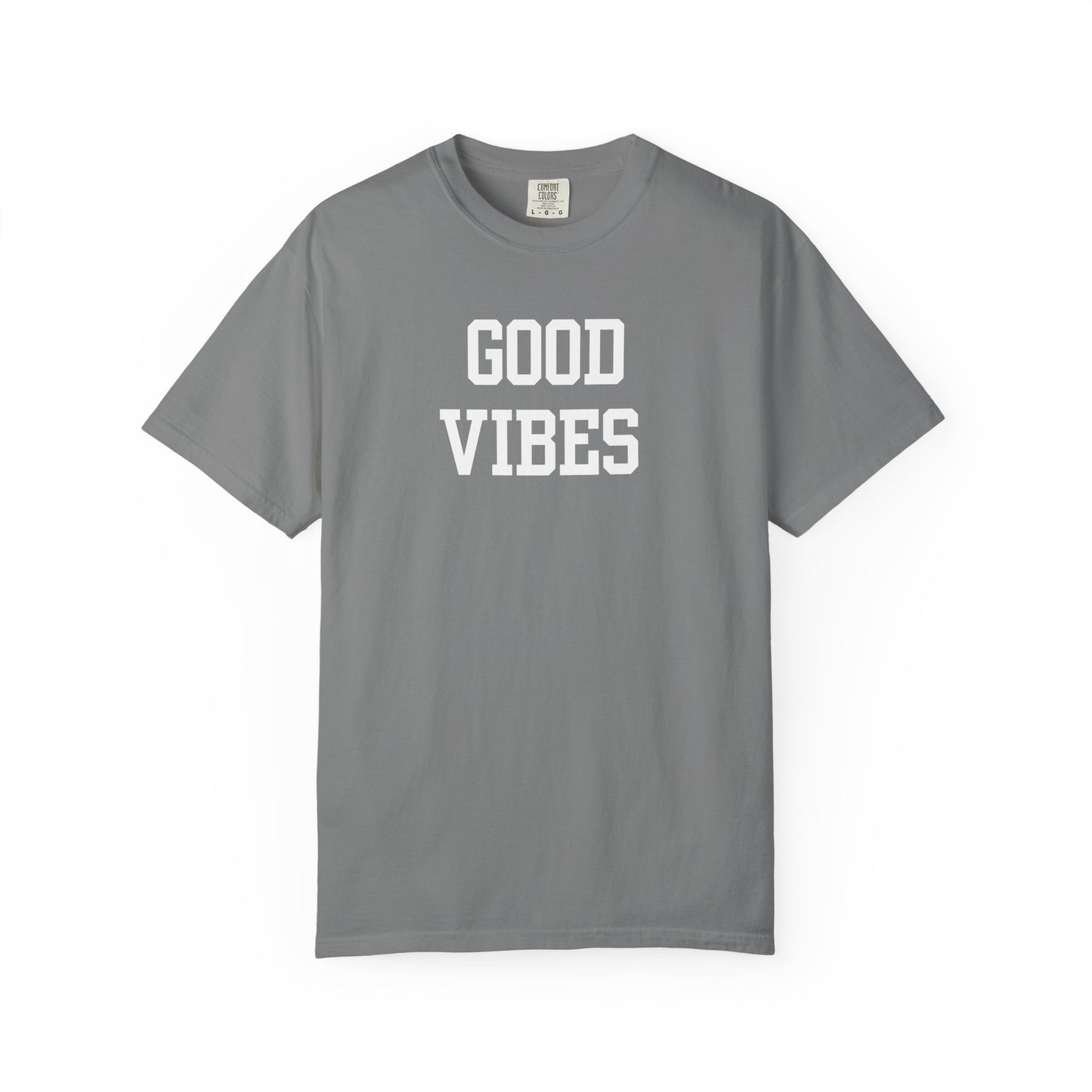 Good Vibes Varsity Letters T-Shirt