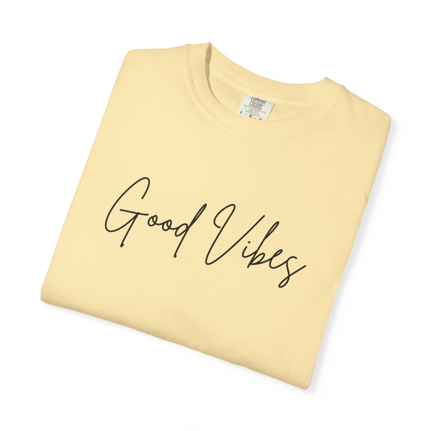 Good Vibes Cursive T-Shirt