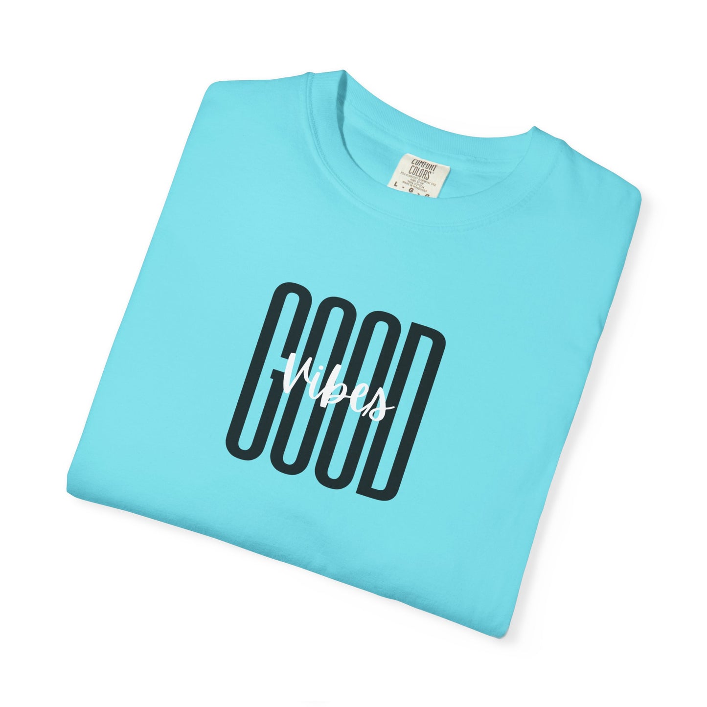 Long Font Good Vibes T-Shirt