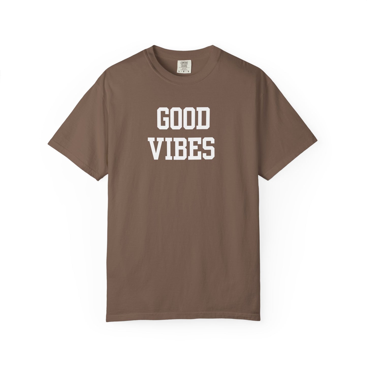 Good Vibes Varsity Letters T-Shirt