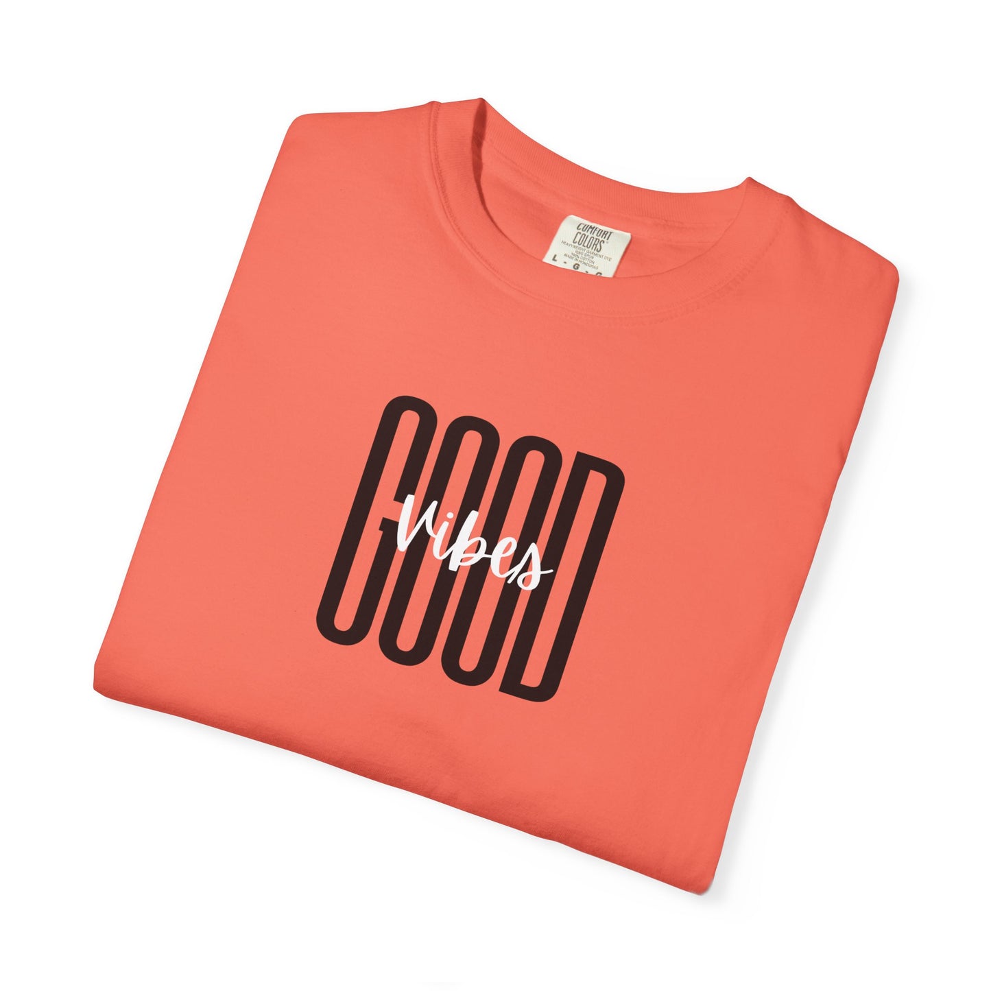 Long Font Good Vibes T-Shirt