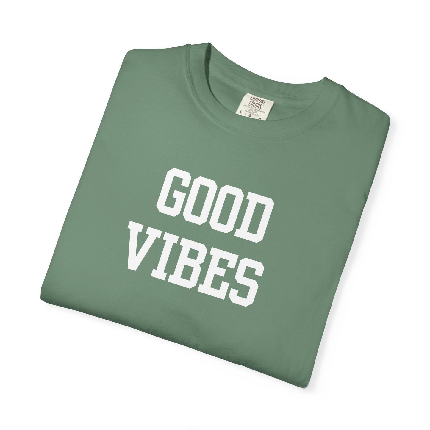 Good Vibes Varsity Letters T-Shirt