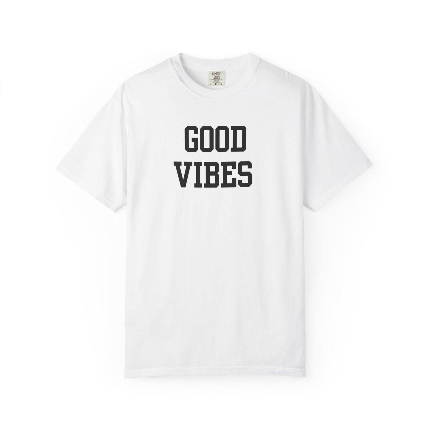 Good Vibes Varsity Letters T-Shirt