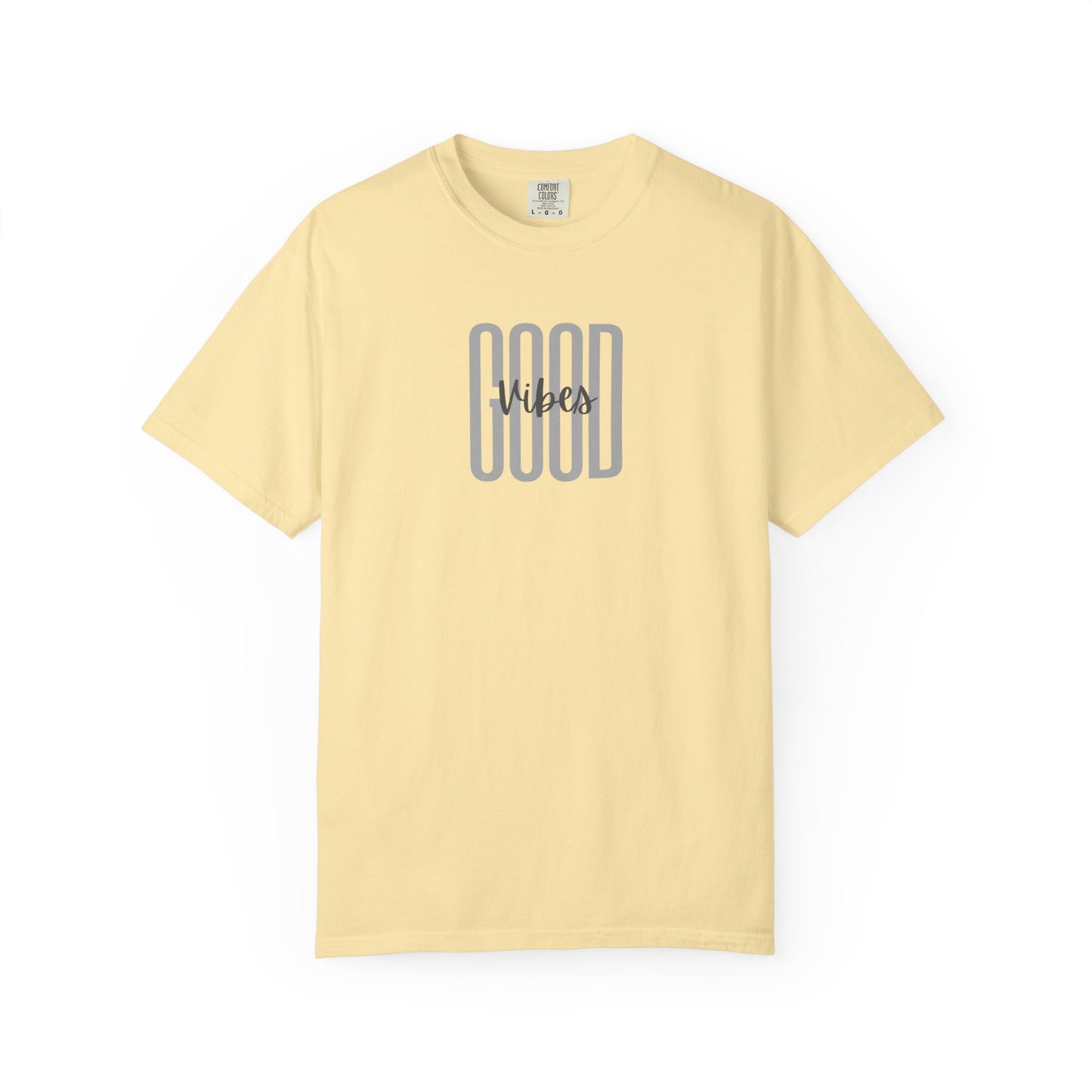 Long Font Good Vibes T-Shirt