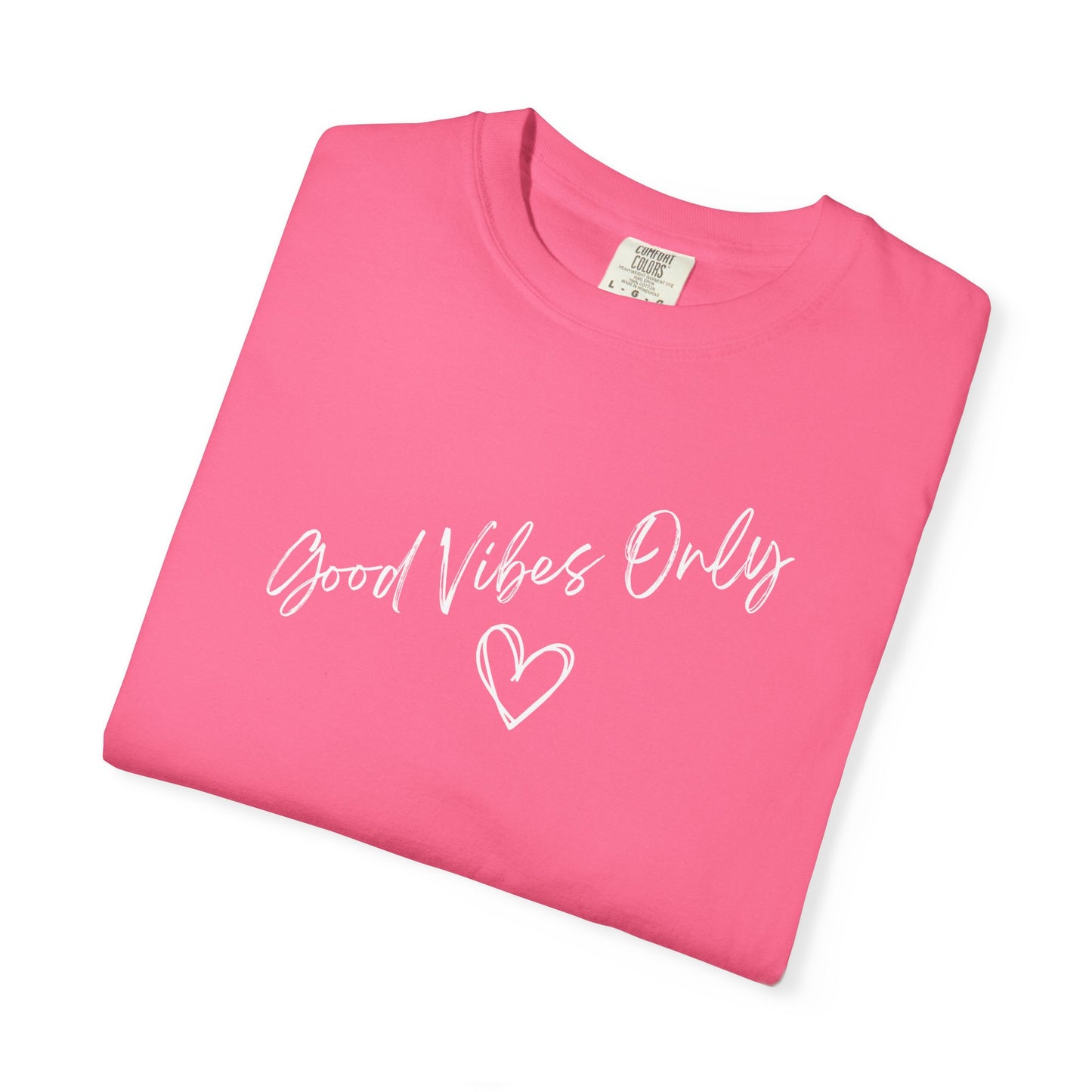 Good Vibes Only Heart T-Shirt