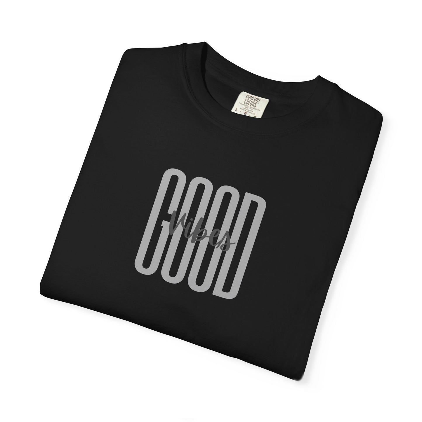 Long Font Good Vibes T-Shirt