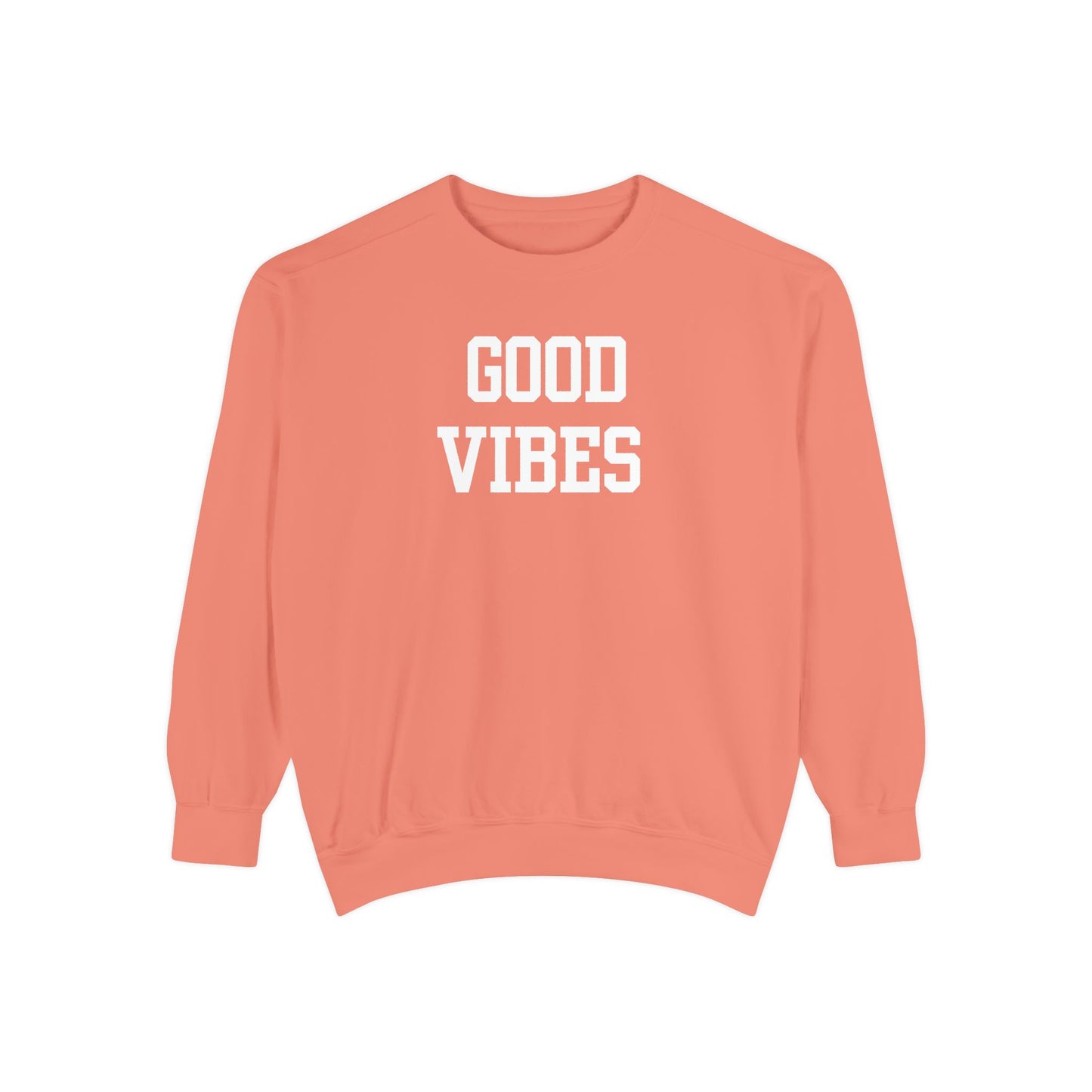 Good Vibes Varsity Letter Sweatshirt